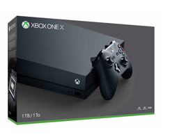  Microsoft Xbox One X 1TB, 4K Ultra HD Gaming Console, Black (Renewed) (2017 Model)